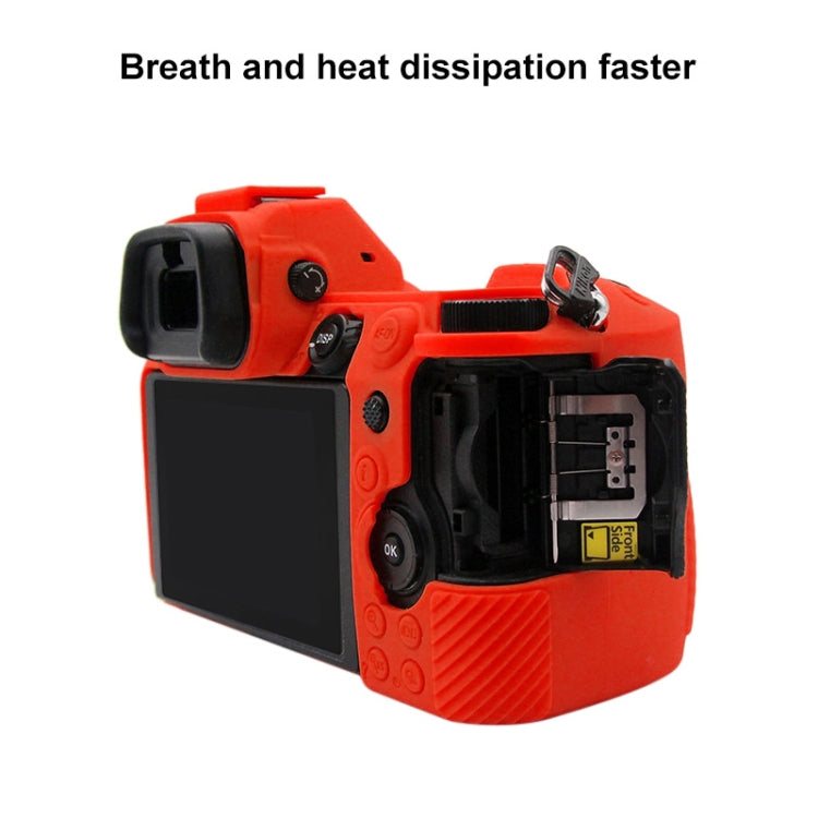 PULUZ Soft Silicone Protective Case for Nikon Z6 / Z7(Red) by PULUZ