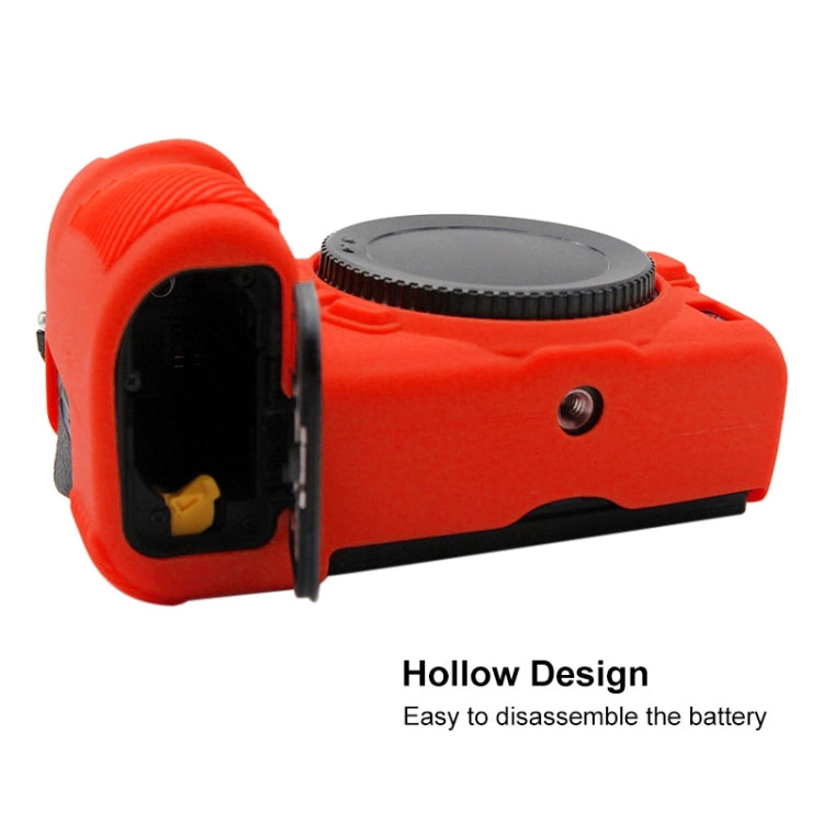 PULUZ Soft Silicone Protective Case for Nikon Z6 / Z7(Red) by PULUZ