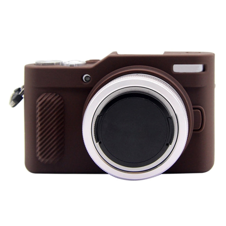 PULUZ Soft Silicone Protective Case for Panasonic Lumix GF10(Coffee) by PULUZ
