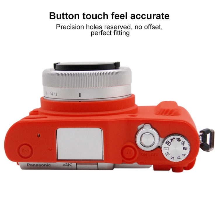 PULUZ Soft Silicone Protective Case for Panasonic Lumix GF10(Red) by PULUZ