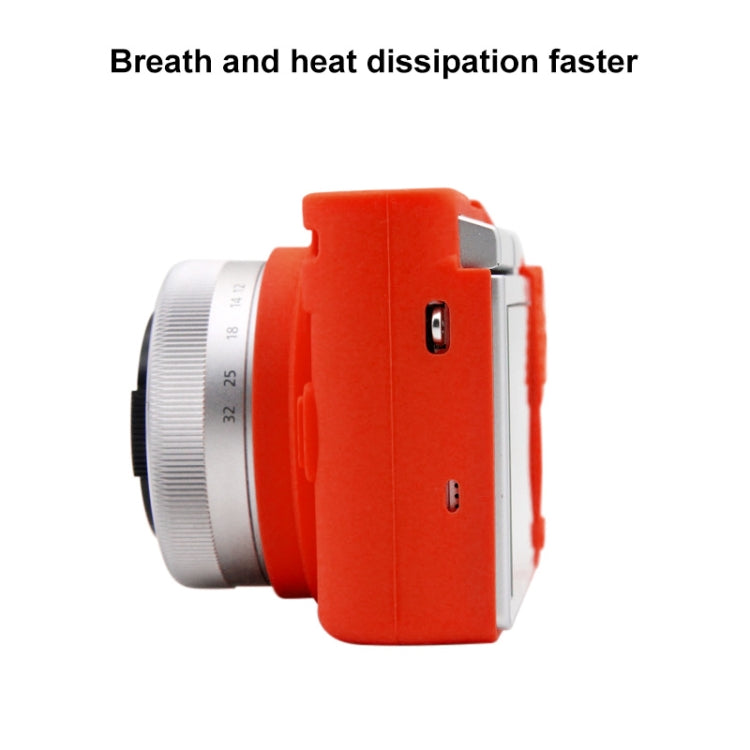 PULUZ Soft Silicone Protective Case for Panasonic Lumix GF10(Red) by PULUZ