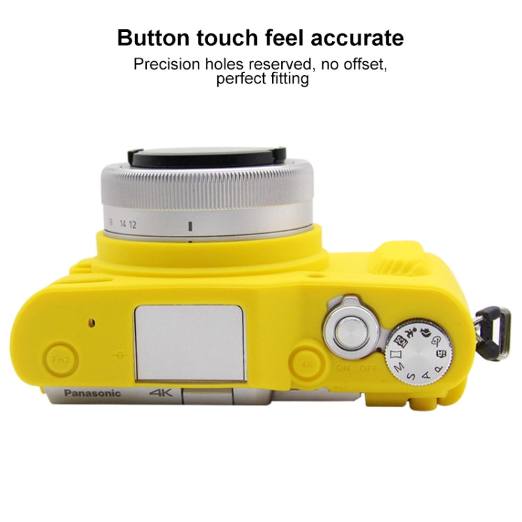 PULUZ Soft Silicone Protective Case for Panasonic Lumix GF10(Yellow) by PULUZ