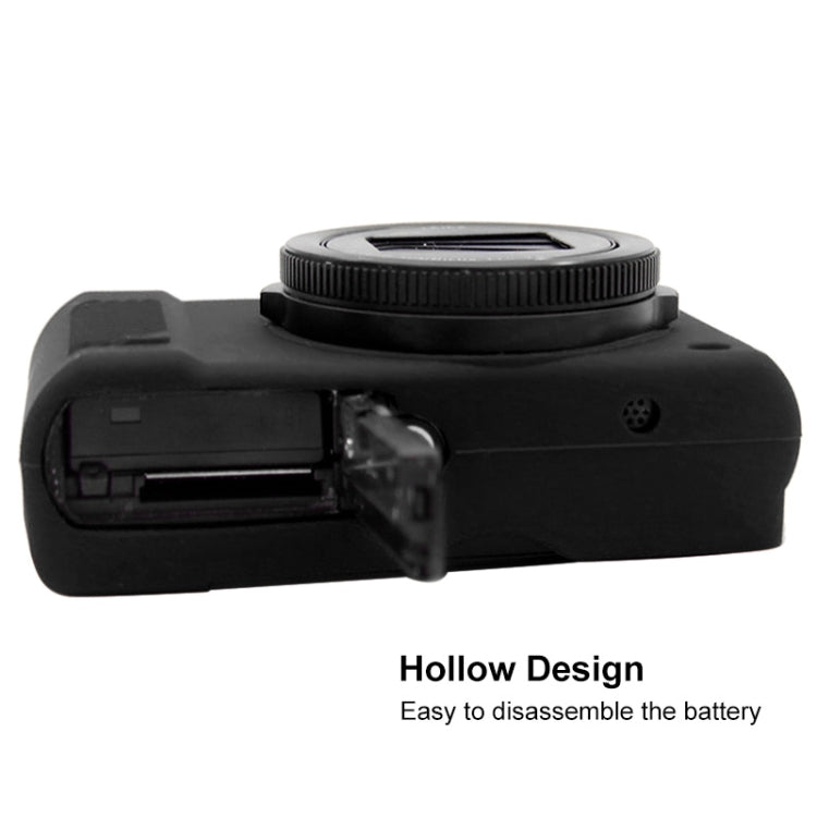 PULUZ Soft Silicone Protective Case for Panasonic Lumix LX10(Black) by PULUZ