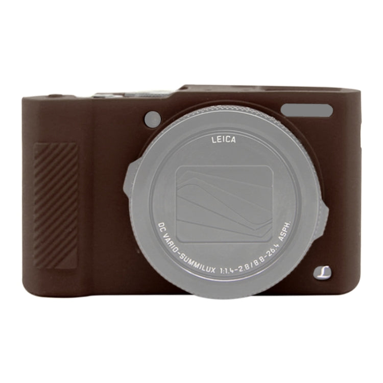 PULUZ Soft Silicone Protective Case for Panasonic Lumix LX10(Coffee) by PULUZ