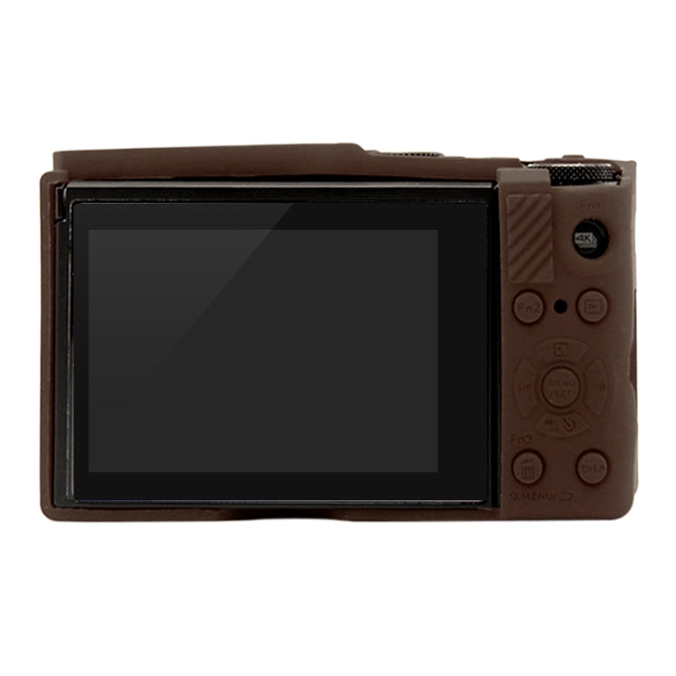 PULUZ Soft Silicone Protective Case for Panasonic Lumix LX10(Coffee) by PULUZ