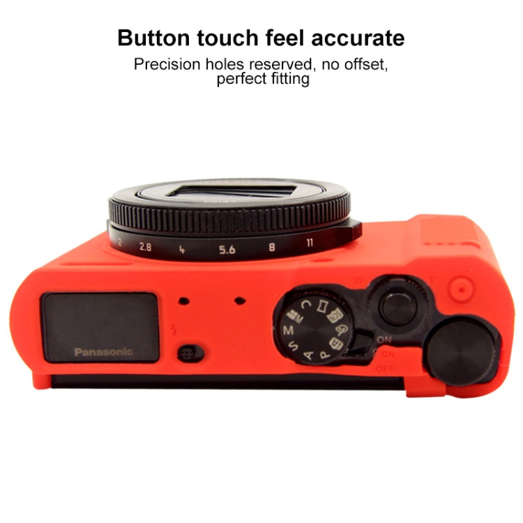 PULUZ Soft Silicone Protective Case for Panasonic Lumix LX10(Red) by PULUZ