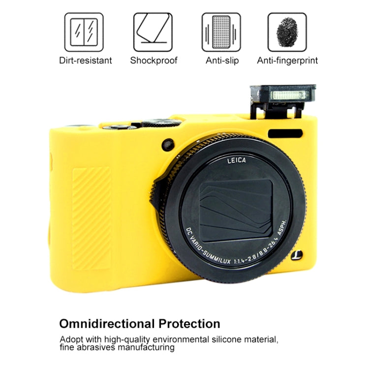 PULUZ Soft Silicone Protective Case for Panasonic Lumix LX10(Yellow) by PULUZ