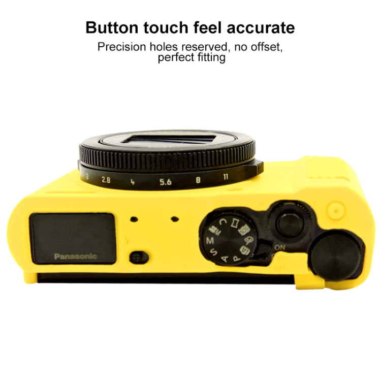 PULUZ Soft Silicone Protective Case for Panasonic Lumix LX10(Yellow) by PULUZ