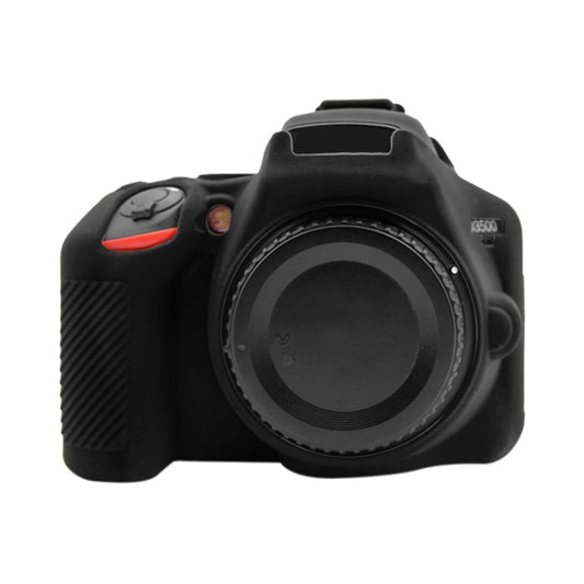 PULUZ Soft Silicone Protective Case for Nikon D3500(Black) by PULUZ