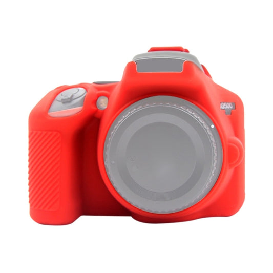 PULUZ Soft Silicone Protective Case for Nikon D3500(Red) by PULUZ