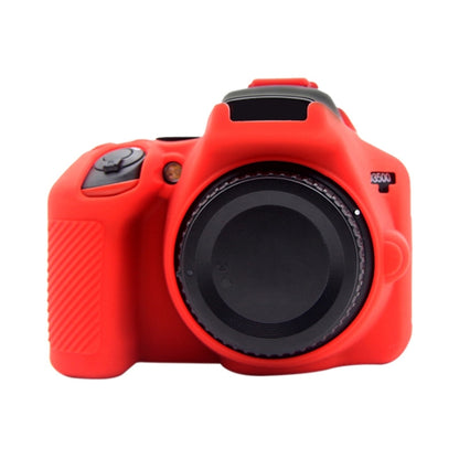 PULUZ Soft Silicone Protective Case for Nikon D3500(Red) by PULUZ