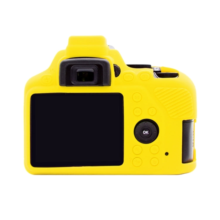 PULUZ Soft Silicone Protective Case for Nikon D3500(Yellow) by PULUZ