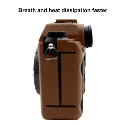 PULUZ Soft Silicone Protective Case for Sony ILCE-9M2/ Alpha 9 II / A92(Coffee) by PULUZ