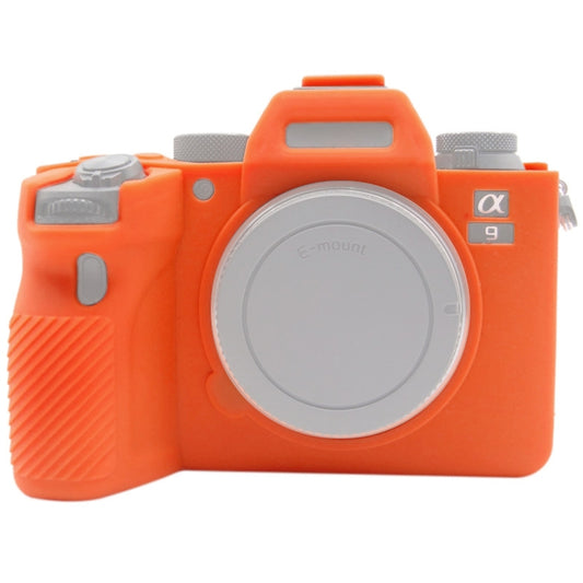 PULUZ Soft Silicone Protective Case for Sony ILCE-9M2/ Alpha 9 II / A92(Orange) by PULUZ