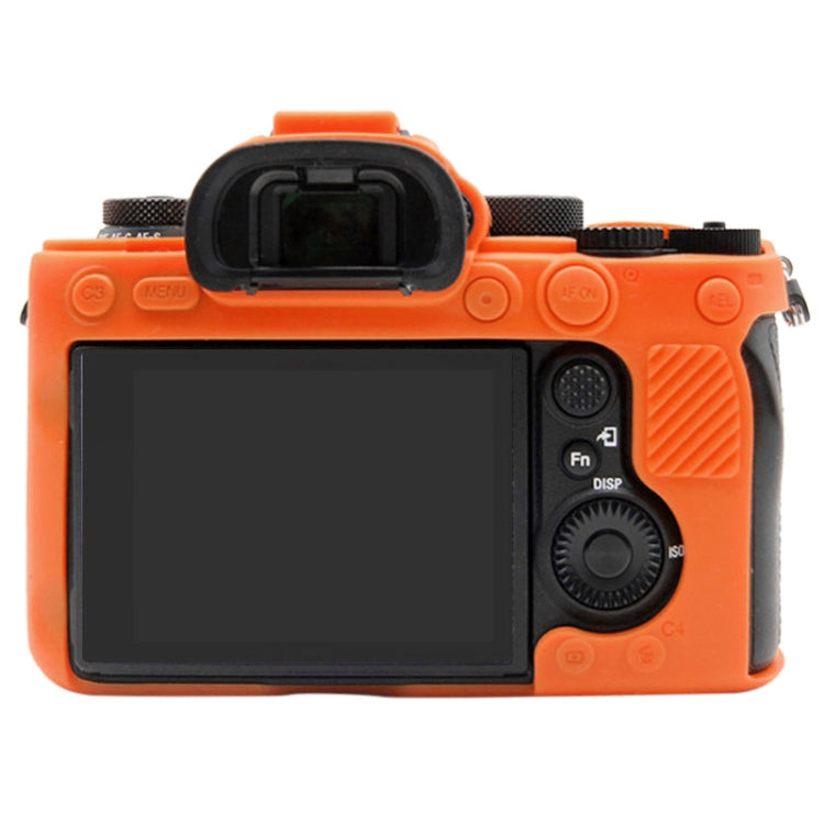 PULUZ Soft Silicone Protective Case for Sony ILCE-9M2/ Alpha 9 II / A92(Orange) by PULUZ