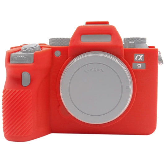 PULUZ Soft Silicone Protective Case for Sony ILCE-9M2/ Alpha 9 II / A92(Red) by PULUZ