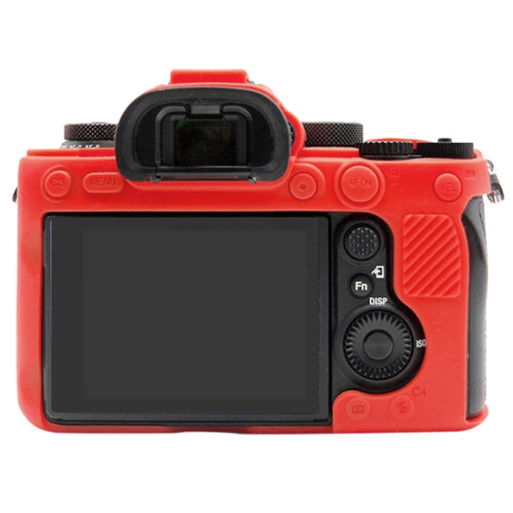 PULUZ Soft Silicone Protective Case for Sony ILCE-9M2/ Alpha 9 II / A92(Red) by PULUZ