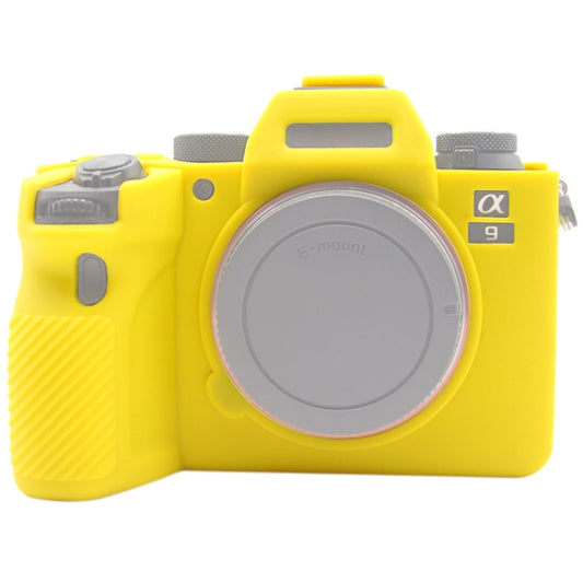 PULUZ Soft Silicone Protective Case for Sony ILCE-9M2/ Alpha 9 II / A92(Yellow) by PULUZ