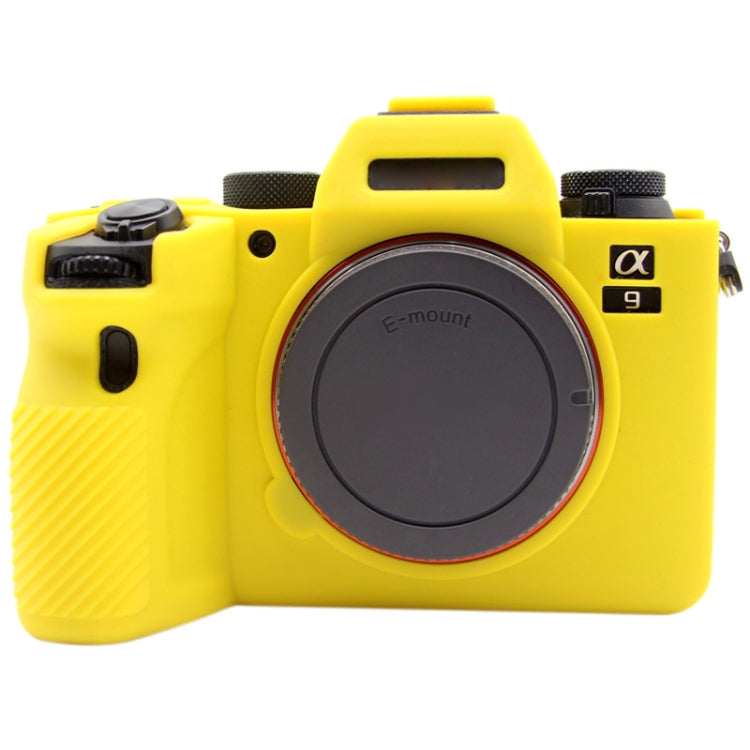 PULUZ Soft Silicone Protective Case for Sony ILCE-9M2/ Alpha 9 II / A92(Yellow) by PULUZ