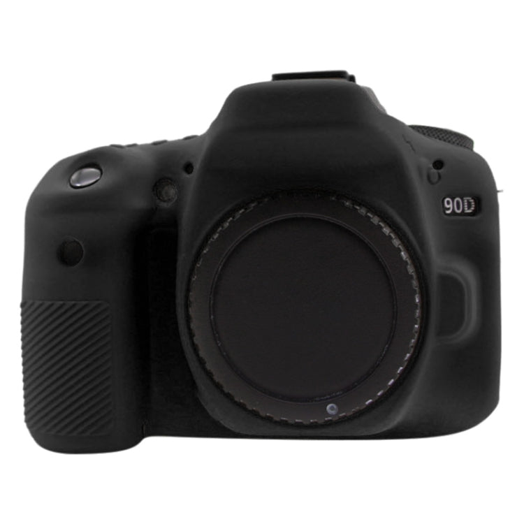 PULUZ Soft Silicone Protective Case for Canon EOS 90D(Black) by PULUZ