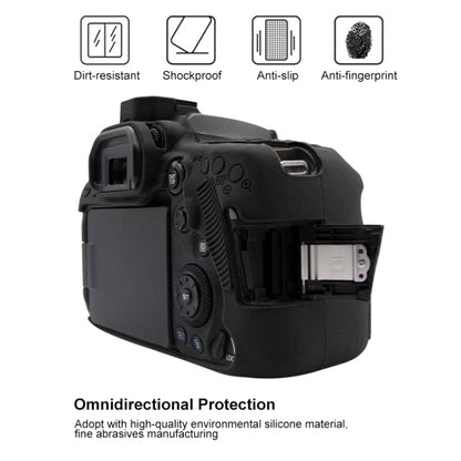 PULUZ Soft Silicone Protective Case for Canon EOS 90D(Black) by PULUZ