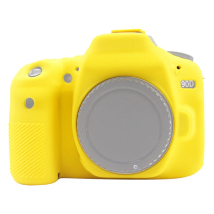 PULUZ Soft Silicone Protective Case for Canon EOS 90D(Yellow) by PULUZ
