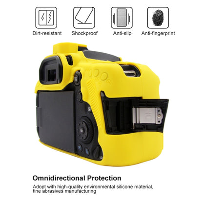 PULUZ Soft Silicone Protective Case for Canon EOS 90D(Yellow) by PULUZ