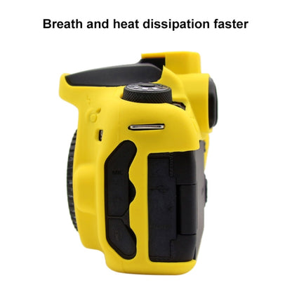 PULUZ Soft Silicone Protective Case for Canon EOS 90D(Yellow) by PULUZ