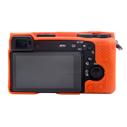 PULUZ Soft Silicone Protective Case for Sony A6600 / ILCE-6600(Orange) by PULUZ
