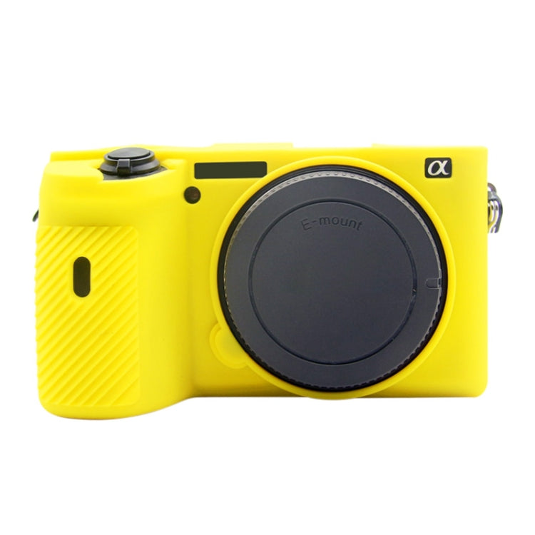PULUZ Soft Silicone Protective Case for Sony A6600 / ILCE-6600(Yellow) by PULUZ