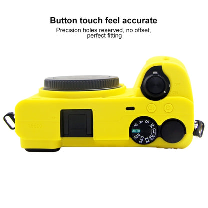 PULUZ Soft Silicone Protective Case for Sony A6600 / ILCE-6600(Yellow) by PULUZ