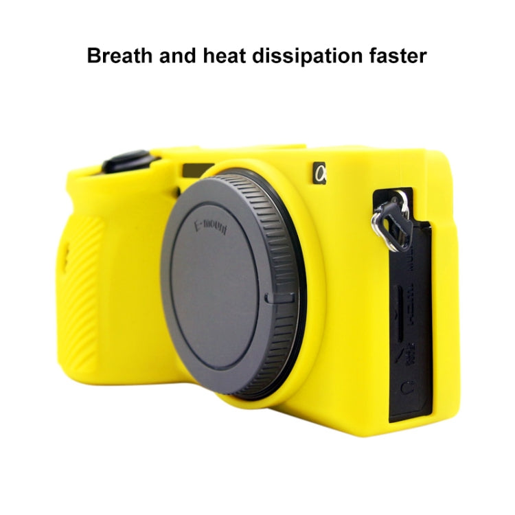 PULUZ Soft Silicone Protective Case for Sony A6600 / ILCE-6600(Yellow) by PULUZ