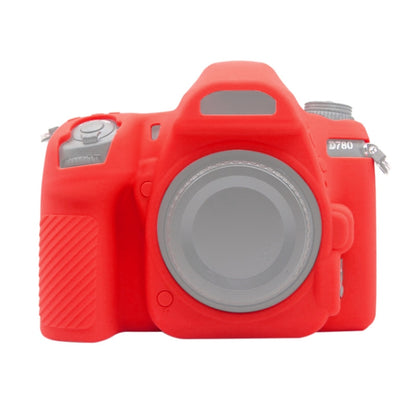 PULUZ Soft Silicone Protective Case for Nikon D780(Red) by PULUZ
