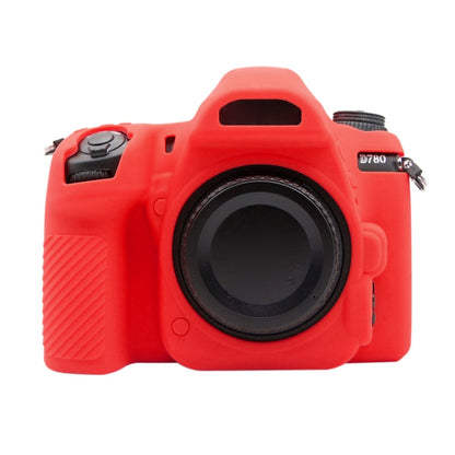 PULUZ Soft Silicone Protective Case for Nikon D780(Red) by PULUZ