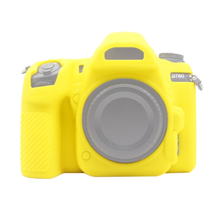 PULUZ Soft Silicone Protective Case for Nikon D780(Yellow) by PULUZ
