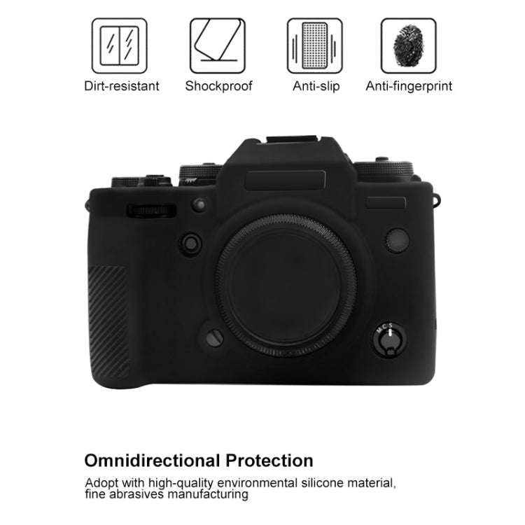 PULUZ Soft Silicone Protective Case for Fujifilm X-T4(Black) by PULUZ