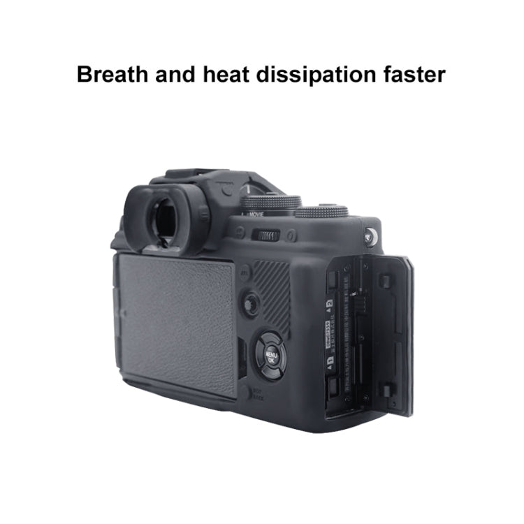 PULUZ Soft Silicone Protective Case for Fujifilm X-T4(Black) by PULUZ