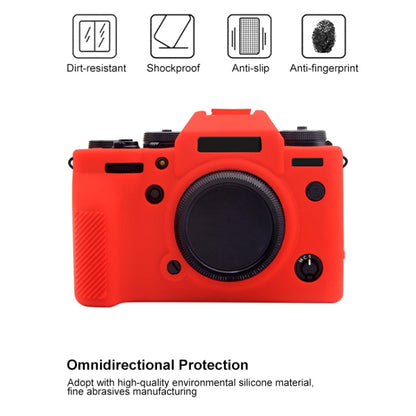PULUZ Soft Silicone Protective Case for Fujifilm X-T4(Red) by PULUZ
