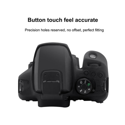 PULUZ Soft Silicone Protective Case for Canon EOS 850D(Black) by PULUZ