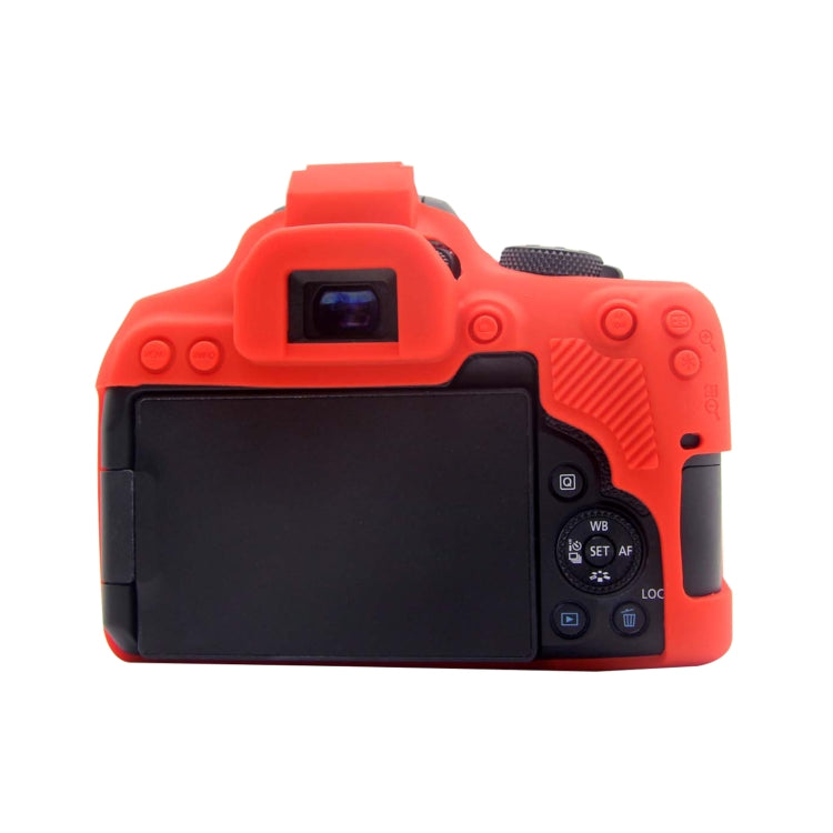 PULUZ Soft Silicone Protective Case for Canon EOS 850D(Red) by PULUZ