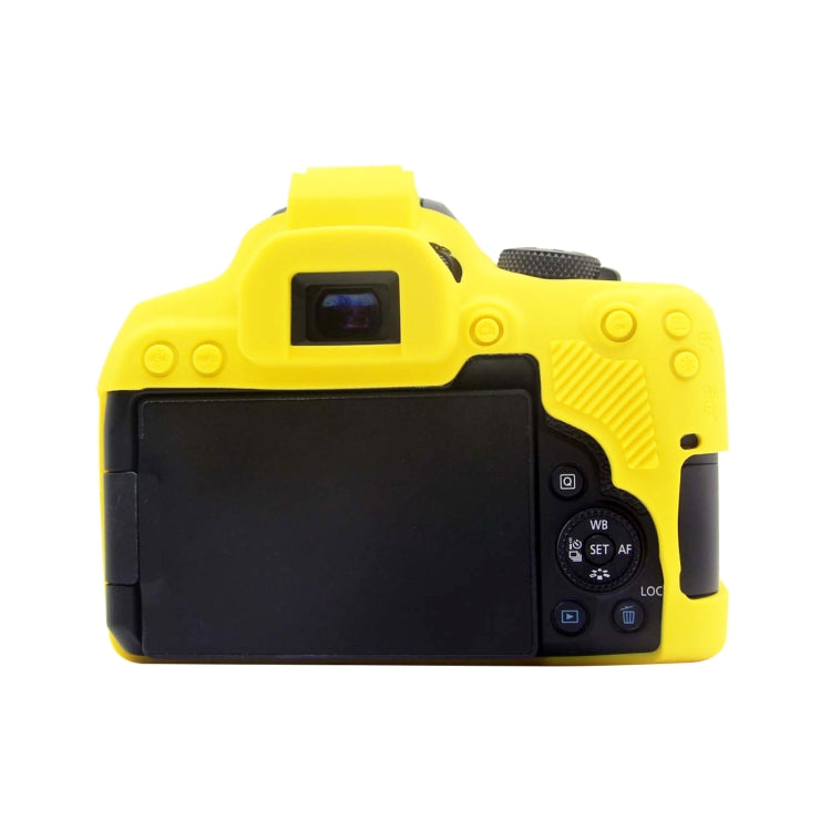 PULUZ Soft Silicone Protective Case for Canon EOS 850D(Yellow) by PULUZ