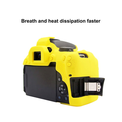 PULUZ Soft Silicone Protective Case for Canon EOS 850D(Yellow) by PULUZ