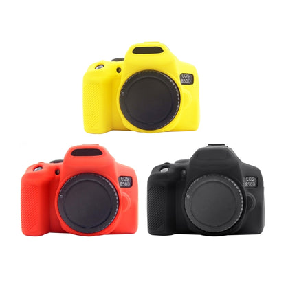 PULUZ Soft Silicone Protective Case for Canon EOS 850D(Yellow) by PULUZ
