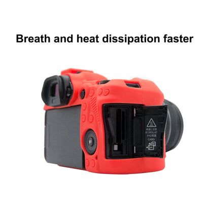 PULUZ Soft Silicone Protective Case for Canon EOS R5(Red) by PULUZ