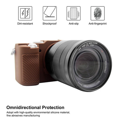 PULUZ Soft Silicone Protective Case for Sony A7C / ILCE-7C(Coffee) by PULUZ