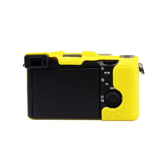 PULUZ Soft Silicone Protective Case for Sony A7C / ILCE-7C(Yellow) by PULUZ