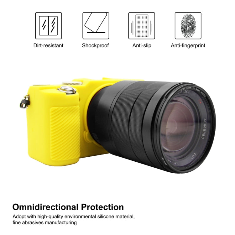 PULUZ Soft Silicone Protective Case for Sony A7C / ILCE-7C(Yellow) by PULUZ