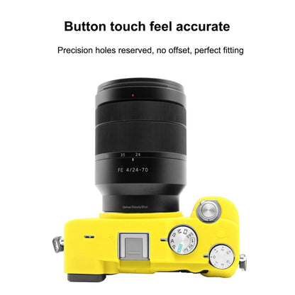 PULUZ Soft Silicone Protective Case for Sony A7C / ILCE-7C(Yellow) by PULUZ