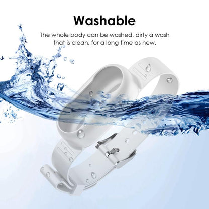 For Insta360 GO 3 / GO 3S PULUZ Camera Silicone Case Wristband Bicycle Strap Extension Mount (White) by PULUZ