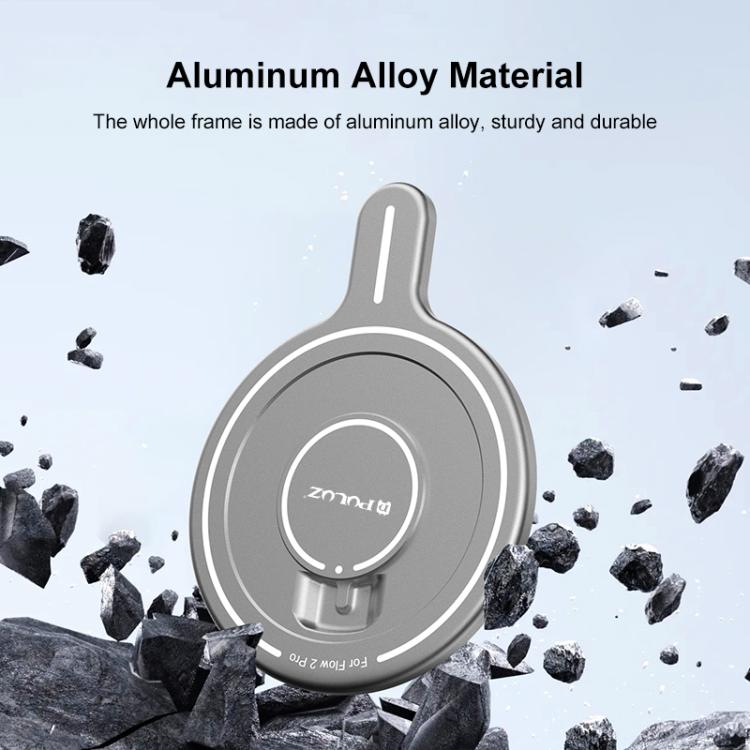 For Insta360 Flow 2 Pro PULUZ Magnetic Phone Mount Adapter (Silver) by PULUZ